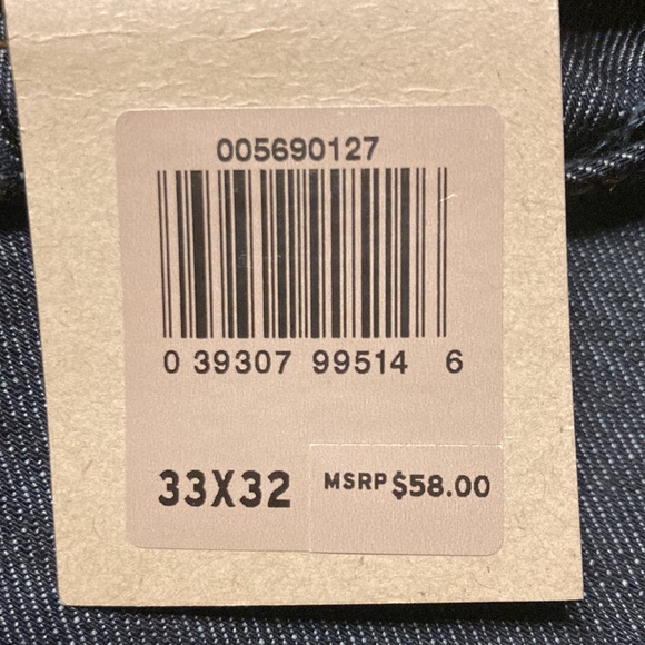 Men’s Levi’s Loose/Straight Fit Jeans NWT - Picture 3 of 3